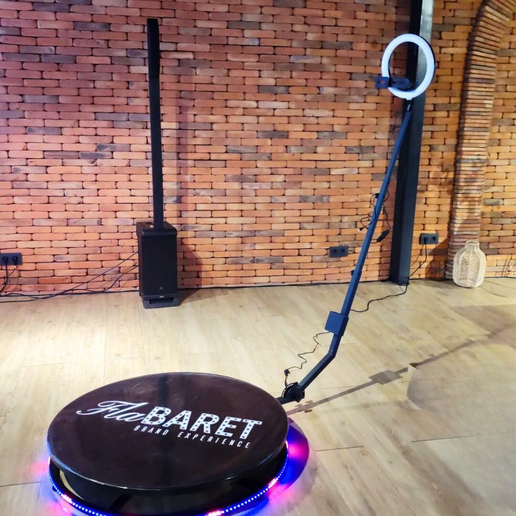 cabina 360 giratoria madrid